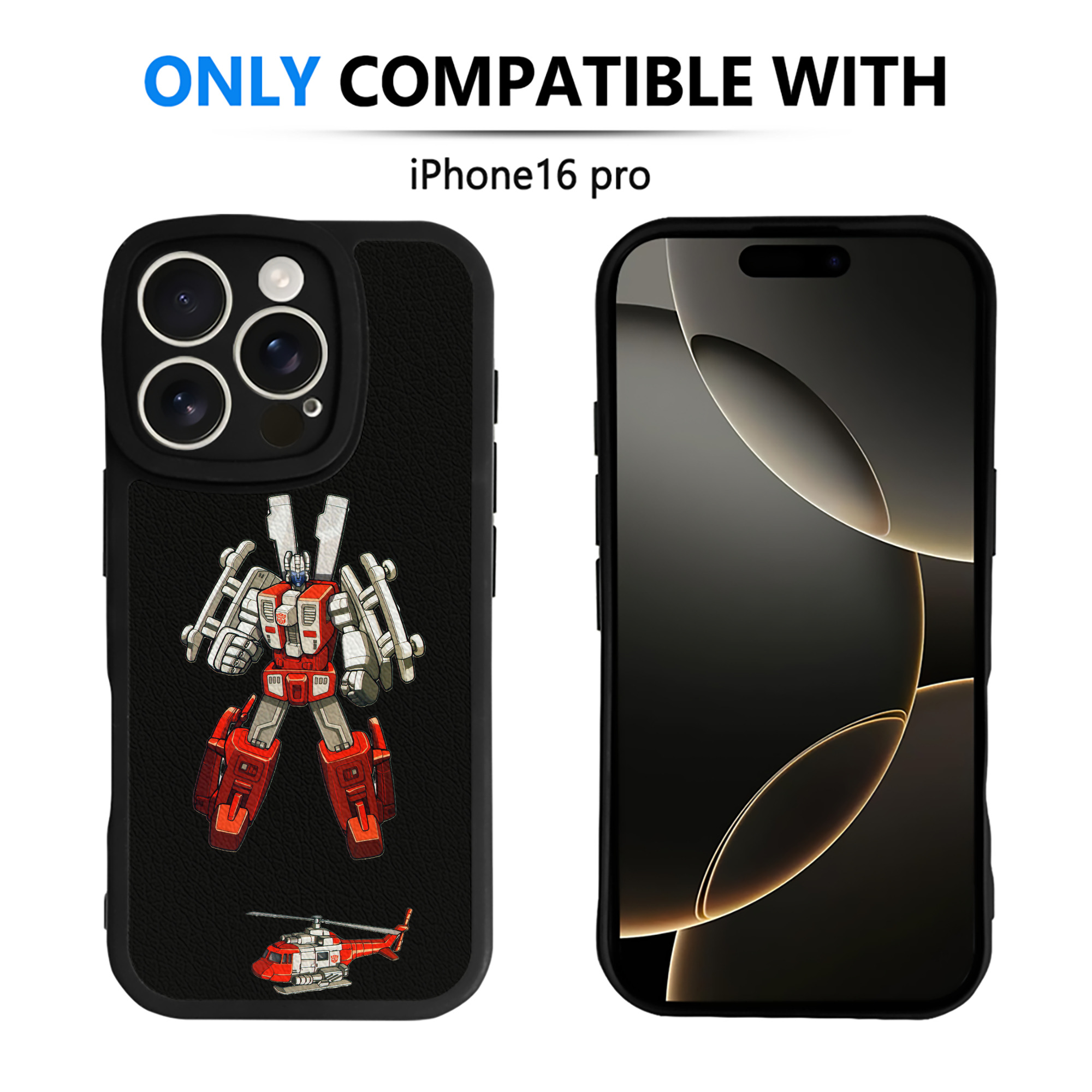 （画像用）  【iPhone 16シリーズ対応】シリコンスマホケース（レザー調） 材質：シリコン